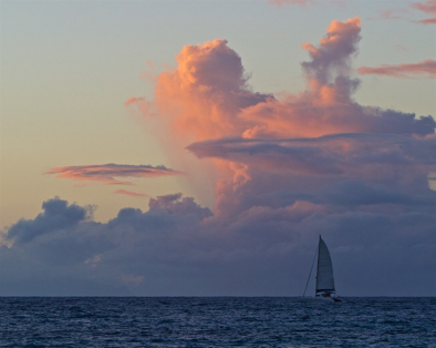 St. Maarten Sunset & Sailboat 2003.jpg